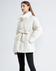 ALLURA | BELTED PUFFER COAT