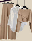 TINA | COMFORTABLE THREE-PIECE LONG-SLEEVED SET