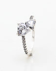 DOUBLE HEARTS RING | S925