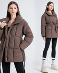 ALLURA | BELTED PUFFER COAT