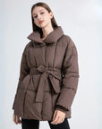 ALLURA | BELTED PUFFER COAT