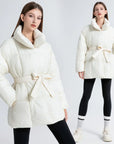 ALLURA | BELTED PUFFER COAT