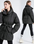 ALLURA | BELTED PUFFER COAT