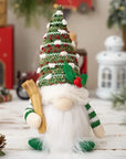 1~4pcs 2024 Christmas Doll Elf Knitted Gnome with Led Night Light Christmas Decorations for Home Xmas Navidad New Year 2025 Gift