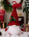 1~4pcs 2024 Christmas Doll Elf Knitted Gnome with Led Night Light Christmas Decorations for Home Xmas Navidad New Year 2025 Gift