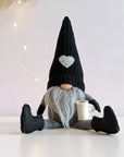 Coffee Gnome Dolls Plush Knitted Love Faceless Doll Christmas Farmhouse Kitchen Coffee Bar Decorations