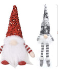 30cm Glowing Gnome Christmas Decorations 2024 Faceless Plush Dolls elf Home Ornaments Navidad New Year 2024 Gift