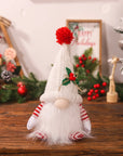 1~4pcs 2024 Christmas Doll Elf Knitted Gnome with Led Night Light Christmas Decorations for Home Xmas Navidad New Year 2025 Gift