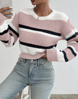 Azalea – Knitted Cropped Sweater