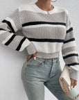 Azalea – Knitted Cropped Sweater