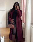 Burgundy Trenchcoat | RIVAL