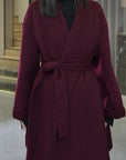 Burgundy Trenchcoat | RIVAL