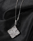 CLOVER NECKLACE SILVER