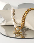 DUO PEARL NECKLACE