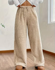 EMILY | HIGH WAIST FUZZY PANTS