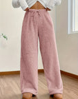 EMILY | HIGH WAIST FUZZY PANTS