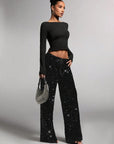 EMMA | STARLIGHT GLAM LOUNGE PANTS