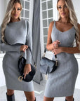 ESMEE | DRESS & SWEATER SET