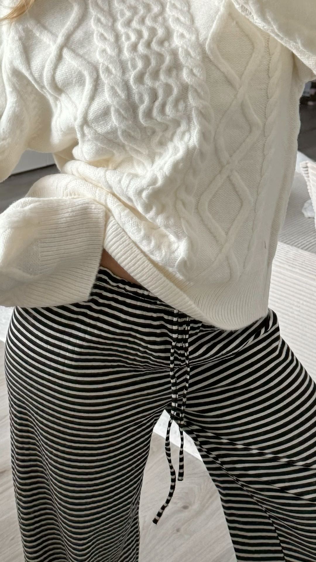 FAY | STRIPED PANTS