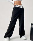 GIANNA | HIGH WAIST, WIDE LEG PANTS