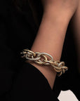 Goldkettenarmband