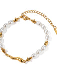 GOLDEN PEARL BRACELET