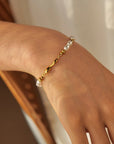 GOLDEN PEARL BRACELET