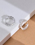 HANNAH MOISSANITE EARRINGS  - 925