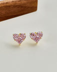 HEART EARRINGS - 925