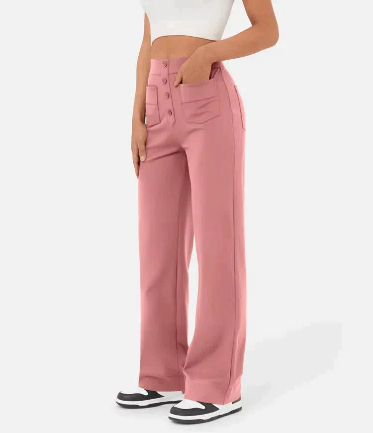 High-waisted elastische casual Pants | All age