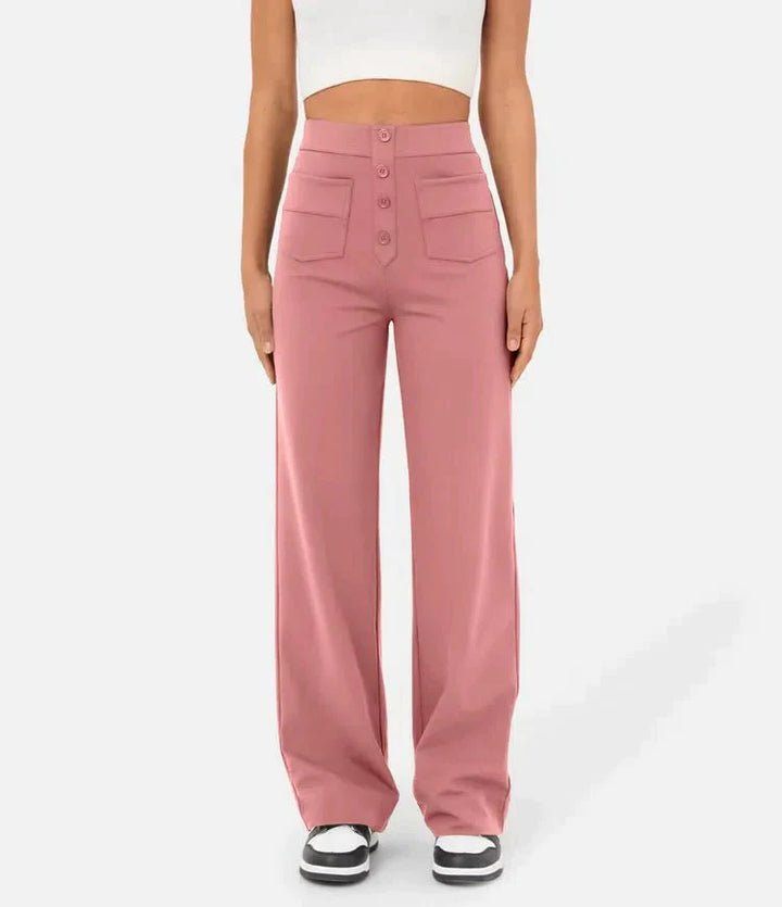 High-waisted elastische casual Pants | All age