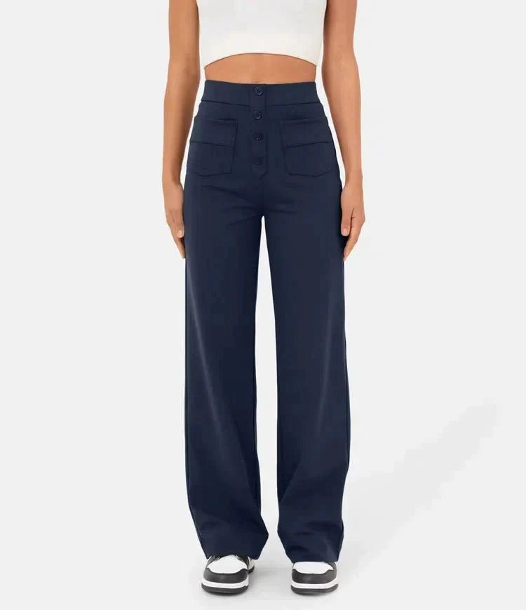 High-waisted elastische casual Pants | All age