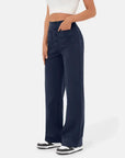 High-waisted elastische casual Pants | All age