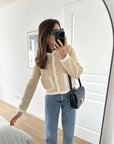 LOUISE | CROPPED CARDIGAN