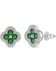 BOUCLES D'OREILLES MAE CLOVER - S925