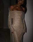 MALIKA | GLITTER DRESS