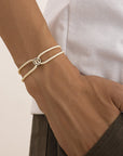 MINIMALISTISCHES KORDELARMBAND