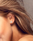 MYSTIC EARRINGS - 925 WITH 7 MOISSANITE STONES