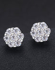 MYSTIC EARRINGS - 925 WITH 7 MOISSANITE STONES