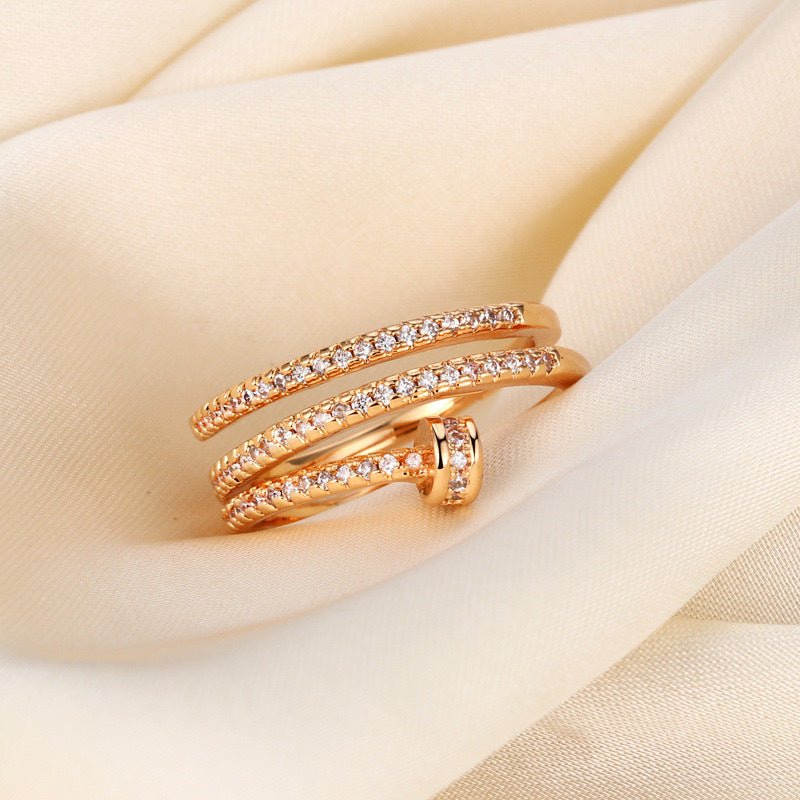 PIN DAZZLE RING