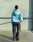 PREMIUM QUALITY GHOST HOODIE BABYBLUE