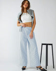 RUBY | STRIPED WOVEN PANTS