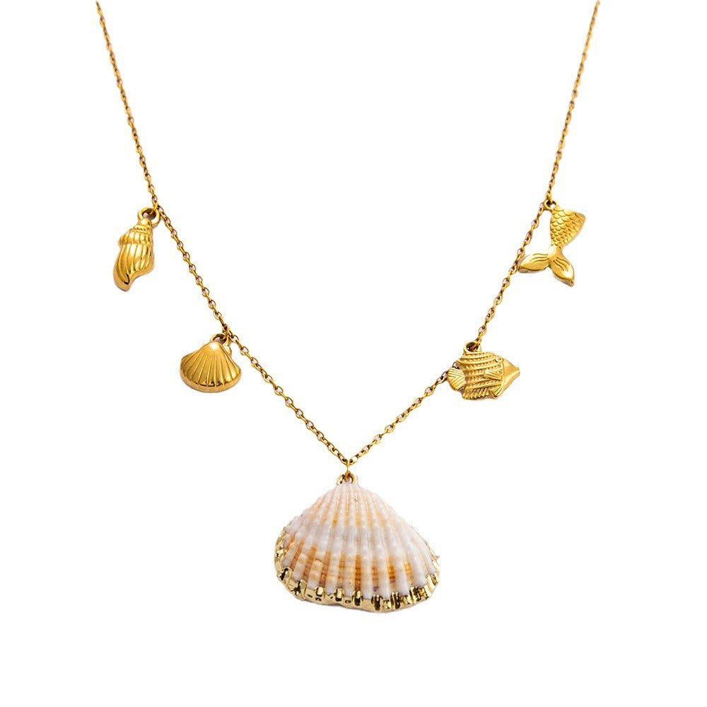 SEA SHELL NECKLACE COLECTION