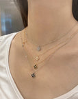 SINGLE CLOVER NECKLACE - 925