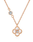 SINGLE CLOVER NECKLACE - 925