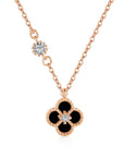 SINGLE CLOVER NECKLACE - 925