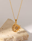 SUN AND MOON NECKLACE